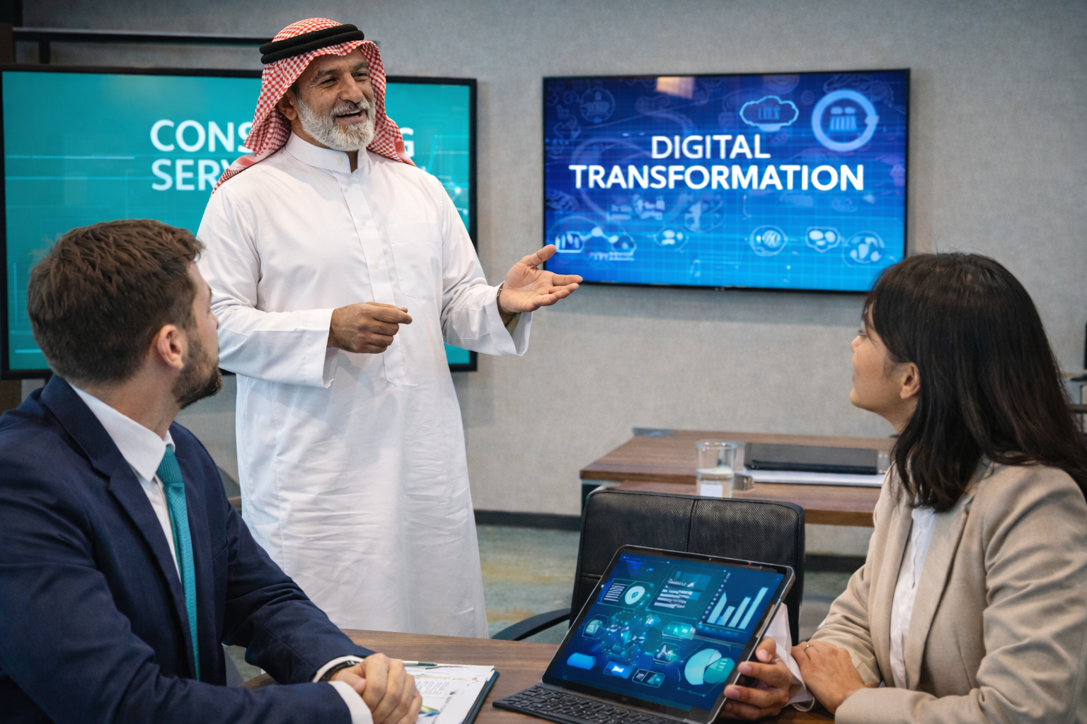 التحول الرقمي والخدمات الاستشارية